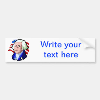 Presidenten Day, George Washington en de Amerikaan Bumpersticker