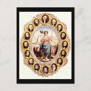 Presidenten van de Verenigde Staten Briefkaart