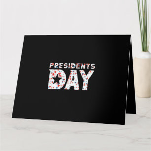 Presidentendag Essentieel Kaart