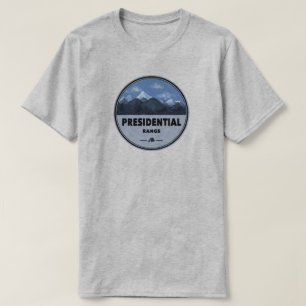 Presidential Range New Hampshire Kamperen T-shirt