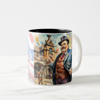 Presidentieel Collectie Tweekleurige Koffiemok
