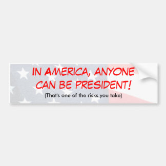 Presidentiële Bumpersticker