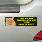 Presidentiële Campagne Slogan Bumpersticker (Op auto)