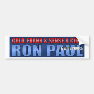 Presidentiële campagne van Ron Paul 2012 Bumpersticker