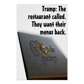 Presidentiële Executive Orders Glanzend Poster Perfect Poster