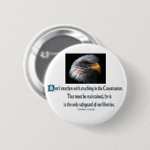 Presidentiële offertes ronde button 5,7 cm (Voorkant /achterkant)