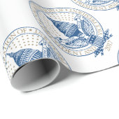 Presidentiële startdatum 2017 cadeaupapier (Rol Hoek)