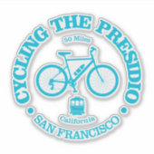 Presidio (fietsen) sticker (Voorkant)