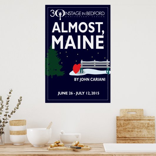 PRESQUE, AFFICHE MAINE (Cuisine)