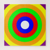 Presque Arc-en-ciel anneaux difficile Puzzle (Vertical)