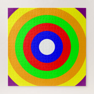 Presque Arc-en-ciel anneaux difficile Puzzle