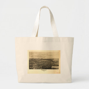 Presque Isle Aroostook County Maine (1894) Grote Tote Bag
