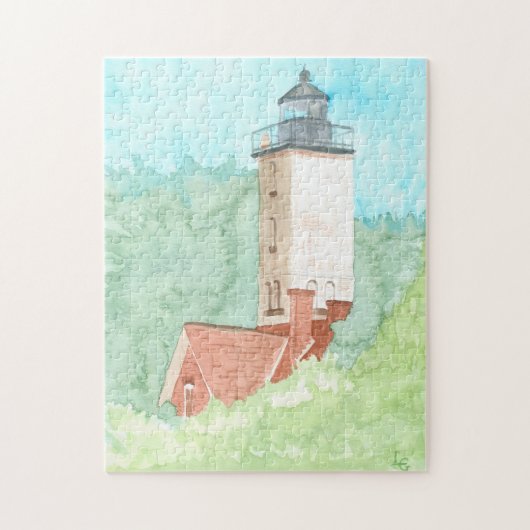Presque Isle Lighthouse Jigzaag Puzzle Legpuzzel (Verticaal)