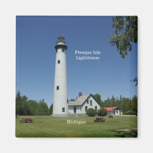 Presque Isle Lighthouse magnet Magneet