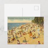 Presque Isle State Park, Erie, Pennsylvania Briefkaart (Voorkant / Achterkant)