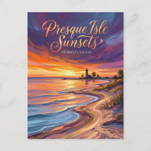 Presque Isle State Park Pennsylvania Briefkaart