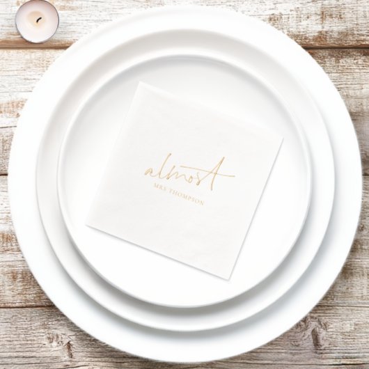 Presque Mme Nom Baby Shower  (Insitu)