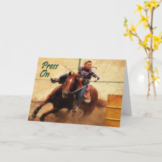 Press On Enmoeting Greeting Card Kaart (Gele Bloem)