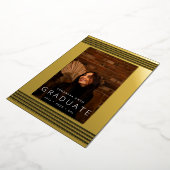 Pressage Gold | Faire-part de fin d'études (Rotation)