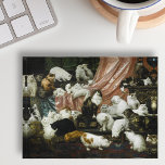 Presse-papiers 42 Cute Cats Kittens Bureau d'art Vintage<br><div class="desc">Personnalisé, chats / chatons / animal / art vintage haut poli de bureau bureau bureau de bureau en verre poli avec un support en feutre, avec une merveilleuse huile vintage détaillée complexe sur toile peint, par Carl Kahler, d'un clowder de 42 majestueux chats et chatons mignons. Un beau poids pour...</div>