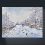 Presse-papiers Claude Monet - Scène de neige à Argenteuil<br><div class="desc">Scène de neige à Argenteuil / Rue sous la neige,  Argenteuil - Claude Monet,  1875</div>