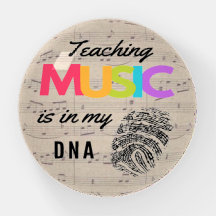 Colorful Enseigner La Musique Est Dans Mon Enseign
