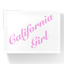 Fille de Californie