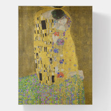 Gros plan sur "Le Baiser" de Gustav Klimt