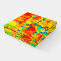 Hurler Huile Jaune et Eau ne mélangent pas