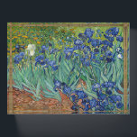 Presse-papiers "Irises" de Vincent van Gogh<br><div class="desc">Poids de papier avec la peinture "Irises" de Vincent van Gogh. Personnalisable .</div>