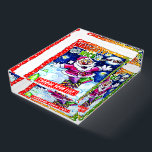 Presse-papiers Naughty or nice, choose your list<br><div class="desc">Avec ce presse-papier arriverez-vous à faire croire que vous avez été sage cette année ? Ne mentez pas,  le Père Noël sait tout… Alors ! lors de la grande nuit de Noël,  serez-vous sur la bonne liste pour espérer recevoir vos cadeaux ?</div>
