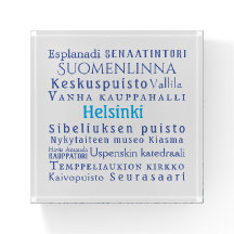 Papier Helsinki Landmarks