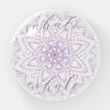 Pastels Pink Blue Purple Inhale Exhale Wellness