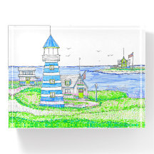 Poids de papier Americana Lighthouse