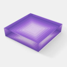 Poids du papier Carré GlowGo (violet)