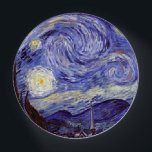 Presse-papiers Vincent Van Gogh Starry Nuit Vintage Art<br><div class="desc">Vincent van Gogh Starry Night Art Peinture Starry Night est un tableau de l'artiste post-impressionniste néerlandais Vincent van Gogh. Le ciel bleu de la nuit est rempli de nuages tourbillonnants, d'étoiles et d'une lune brillante croissant. La Nuit étoilée est la seule nocturne de la série de vues depuis la fenêtre...</div>