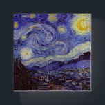 Presse-papiers Vincent Van Gogh Starry Nuit Vintage Art<br><div class="desc">Vincent van Gogh Starry Night Art Peinture Starry Night est un tableau de l'artiste post-impressionniste néerlandais Vincent van Gogh. Le ciel bleu de la nuit est rempli de nuages tourbillonnants, d'étoiles et d'une lune brillante croissant. La Nuit étoilée est la seule nocturne de la série de vues depuis la fenêtre...</div>