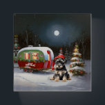 Presse-papiers Winter Schnauzer Caravan Christmas Adventure<br><div class="desc">Laissez-vous tenter par la magie d'une nuit d'hiver enneigée alors qu'une caravane glisse gracieusement à travers le paysage illuminé par la lune. La beauté sereine de la neige scintillante et l'éclat enchanteur de la lune créent une scène captivante, promettant une aventure de Noël inoubliable remplie de chaleur, de joie et...</div>