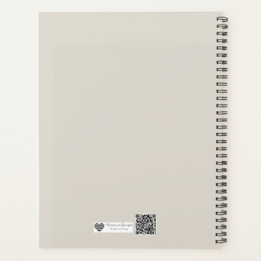 Pressed Flower Memory | Sentimental Botanical Keep Planner (Achterkant)