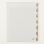 Pressed Rose- Regency Correspondence Planner (Achterkant)