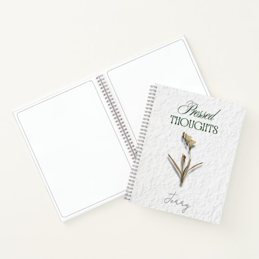 Pressed Thoughts – Poetcore Writing Journal (Intérieur)