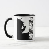 Presser Sur Philippians 3:14 Rock Climber Mug (Gauche)