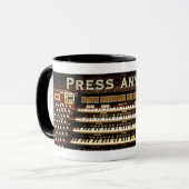 Pressez n'importe quelle tasse principale d'organe (Devant gauche)