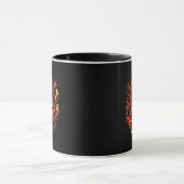 Pressure Mask Graphic Mug | Bold Urban Expression (Centre)