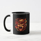 Pressure Mask Graphic Mug | Bold Urban Expression (Gauche)