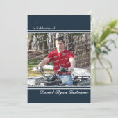 Prestatie met eer Foto Kaart (Staand voorkant)