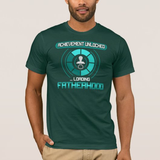Prestatie Ontgrendeld Loading Vaderschap Nieuw Pap T-shirt (Voorkant)