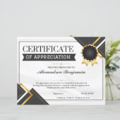 Prestatie Waardeer Certificaat (Staand voorkant)