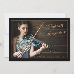 Prestatieformulier promotie-Sjabloon Kaart op basi