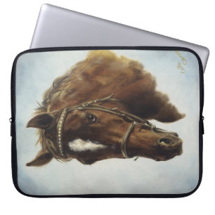 Prestatieganghoes voor paarse laptops laptop sleeve